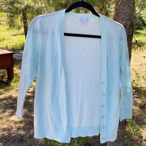 Gap 3/4 Sleeve Button Down Cardigan